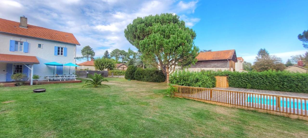 Charmante Maison Dans Les Landes X 10 Avec Piscine Et Salle D Escalade Lue Екстериор снимка