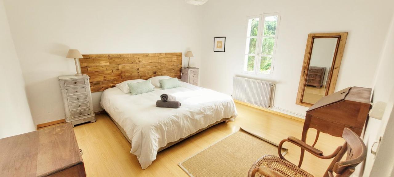 Charmante Maison Dans Les Landes X 10 Avec Piscine Et Salle D Escalade Lue Екстериор снимка