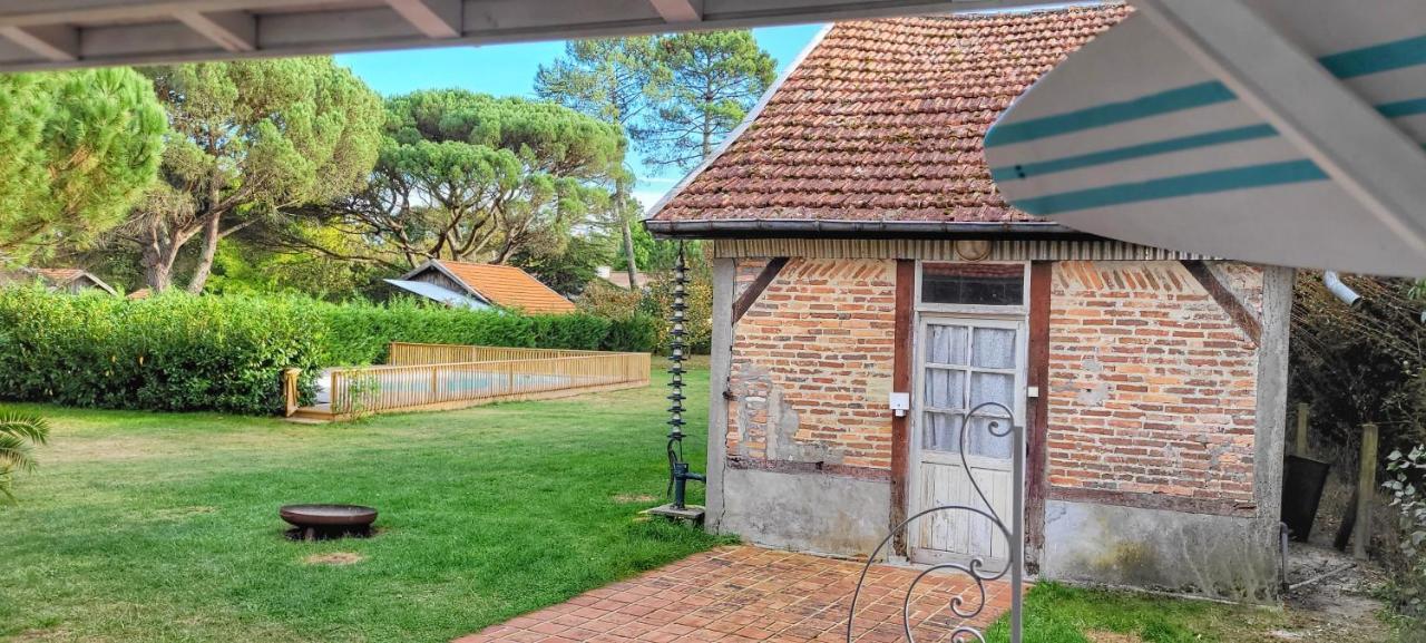 Charmante Maison Dans Les Landes X 10 Avec Piscine Et Salle D Escalade Lue Екстериор снимка