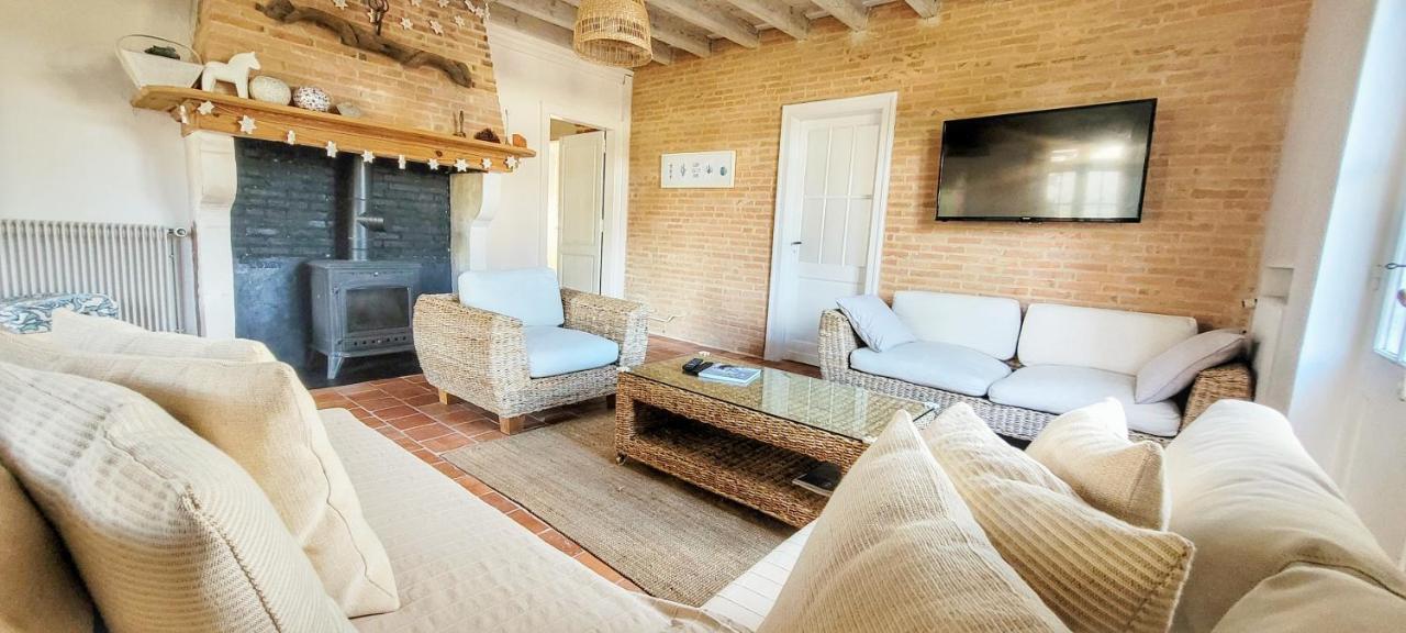 Charmante Maison Dans Les Landes X 10 Avec Piscine Et Salle D Escalade Lue Екстериор снимка