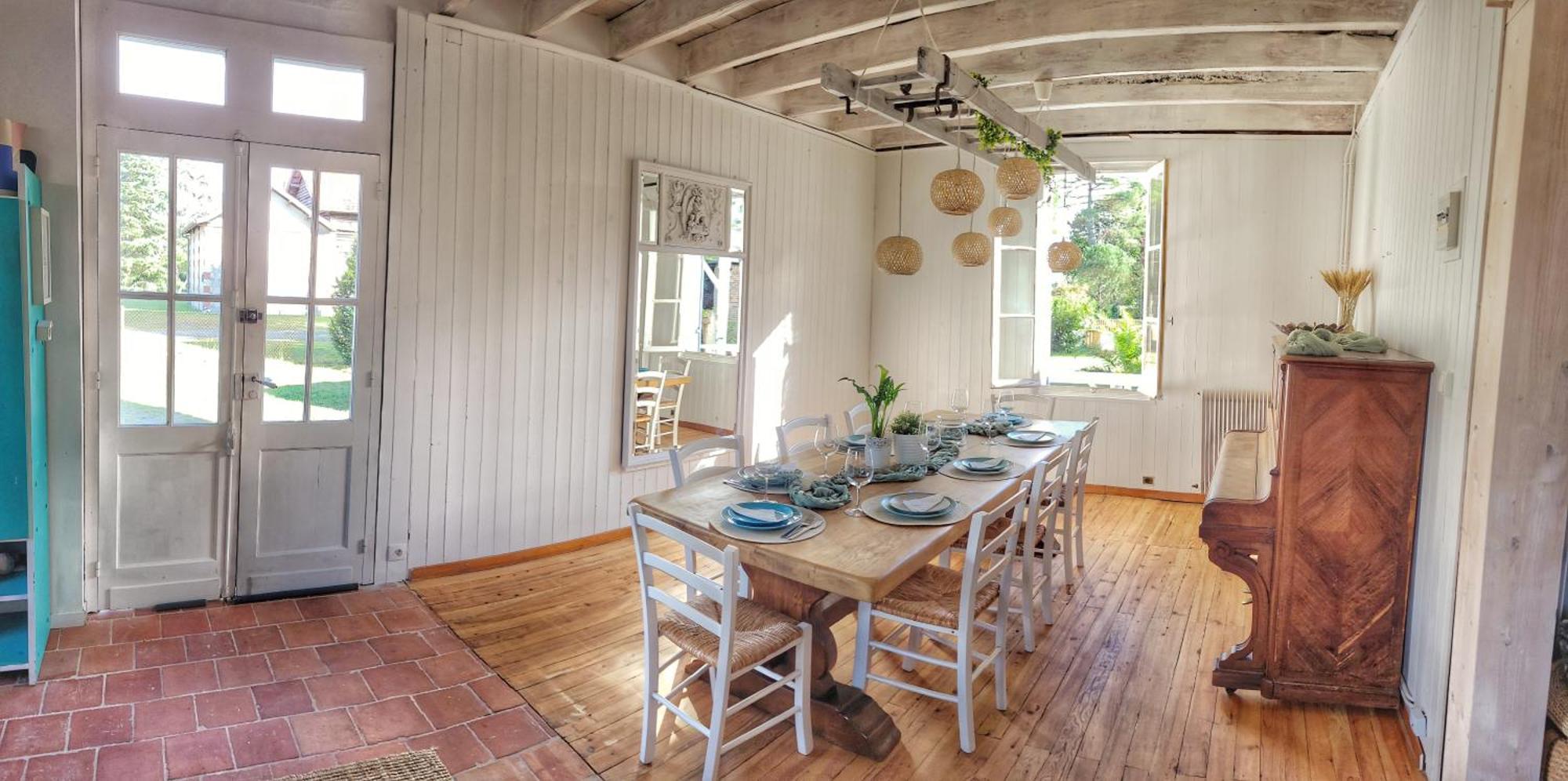 Charmante Maison Dans Les Landes X 10 Avec Piscine Et Salle D Escalade Lue Екстериор снимка