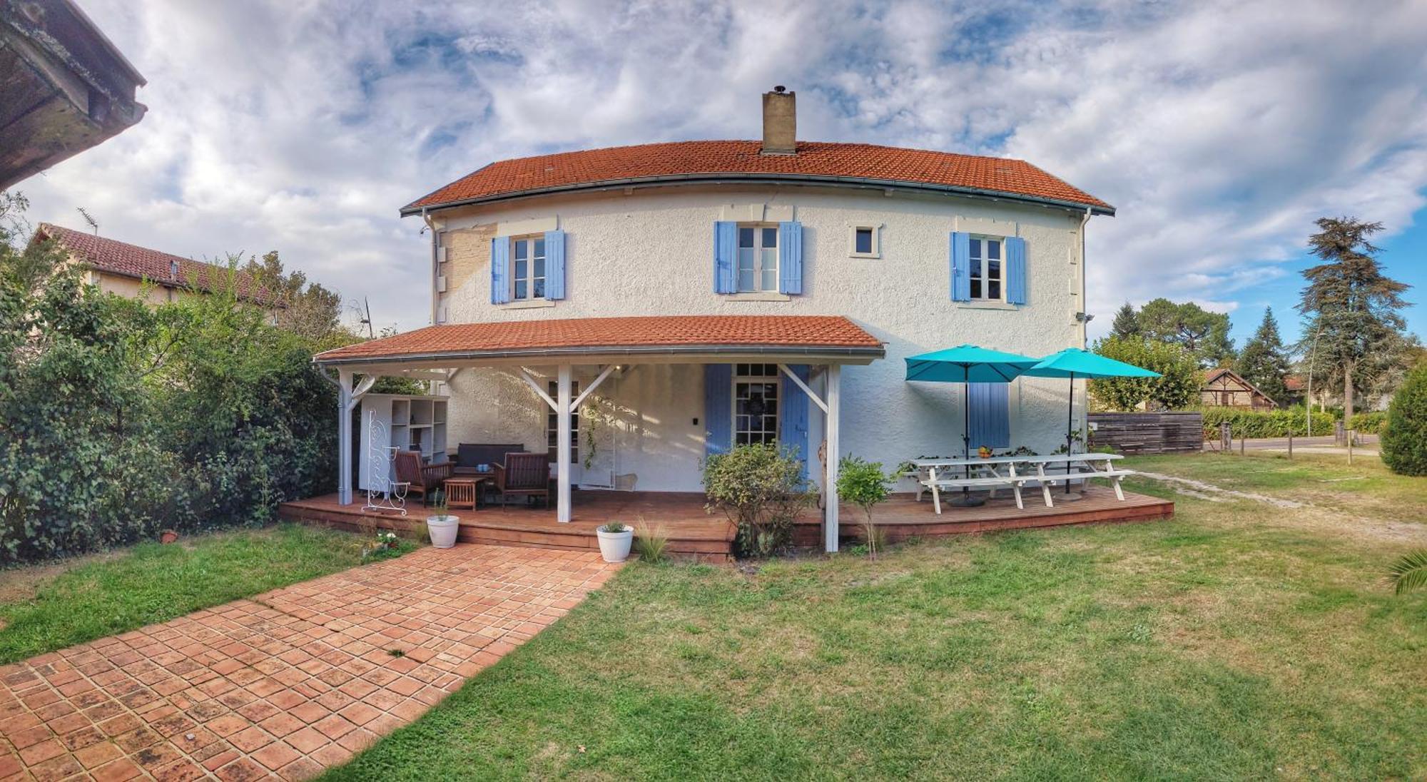Charmante Maison Dans Les Landes X 10 Avec Piscine Et Salle D Escalade Lue Екстериор снимка