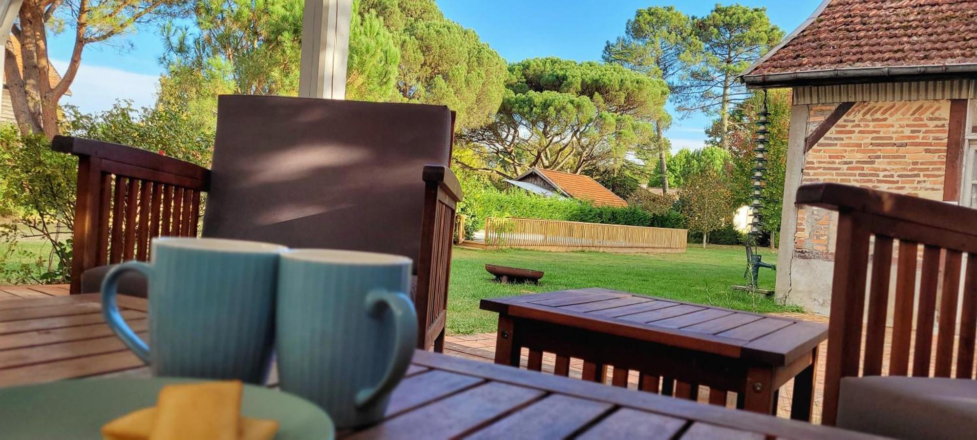 Charmante Maison Dans Les Landes X 10 Avec Piscine Et Salle D Escalade Lue Екстериор снимка