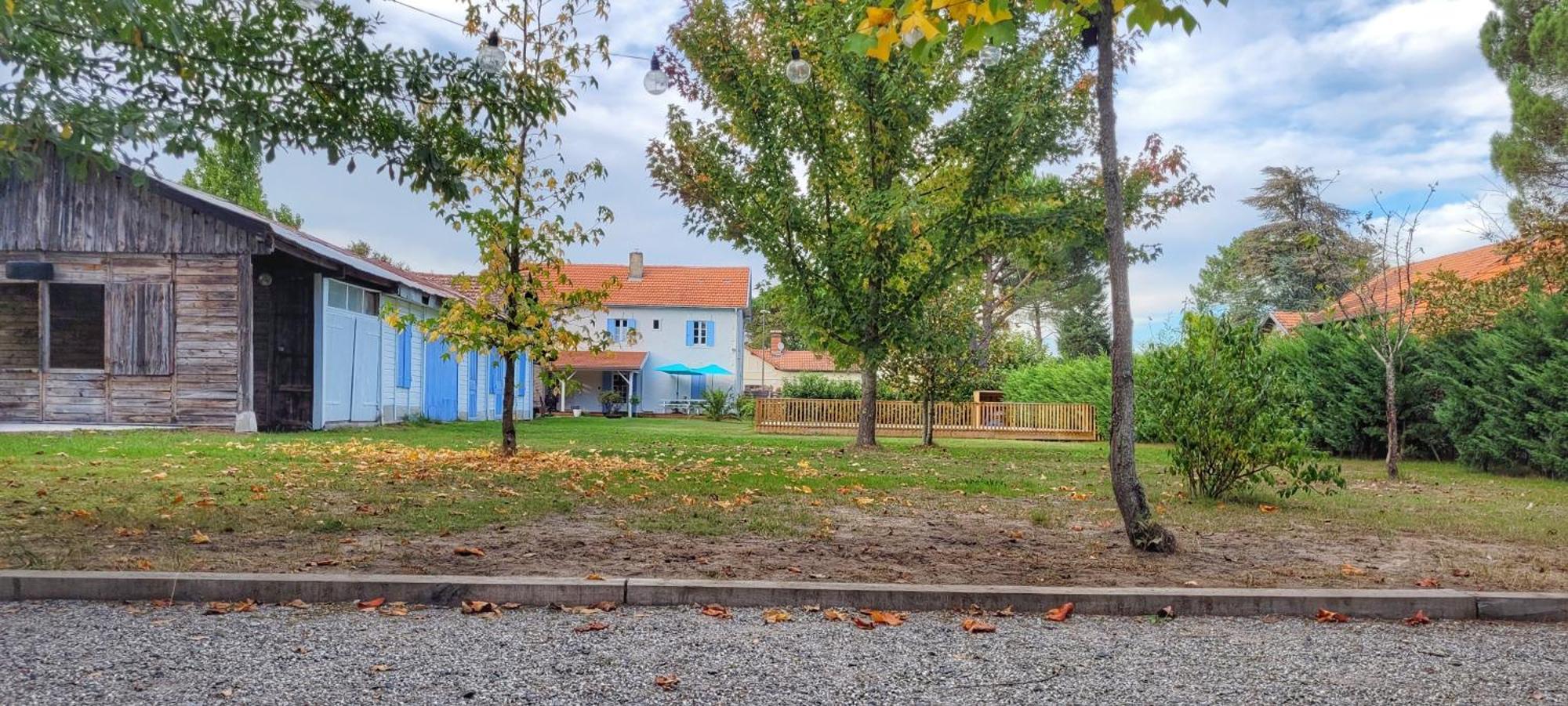 Charmante Maison Dans Les Landes X 10 Avec Piscine Et Salle D Escalade Lue Екстериор снимка